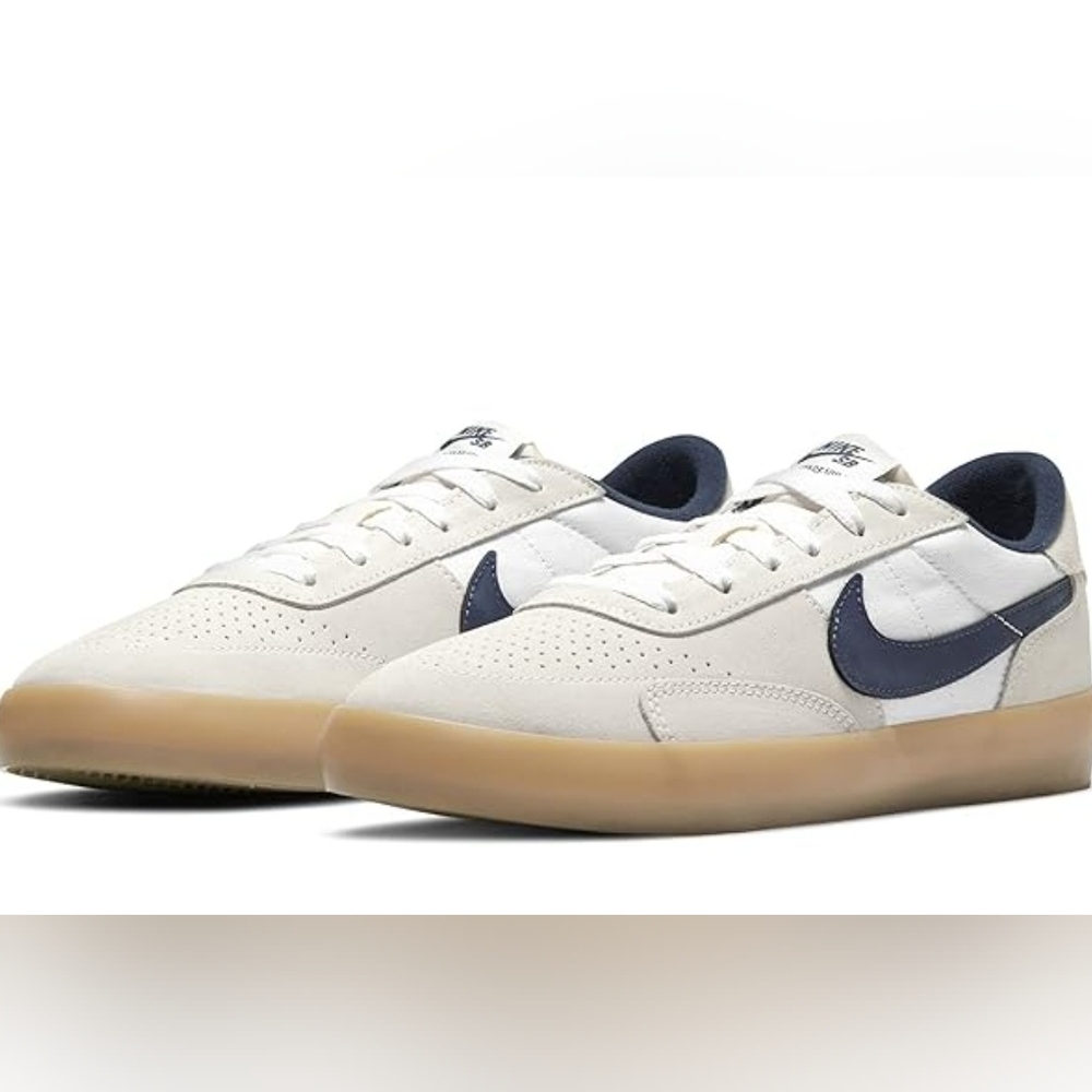 Nike‎ SB Heritage Vulc Skate Gray And  Blue Sneakers Excellente Conditions